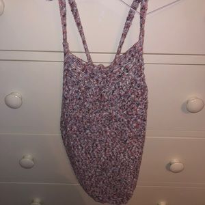 Knitted tank top